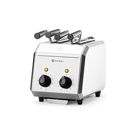 Tostapane per sandwich con doppio timer 1200W - Hendi 261163 (1/4)
