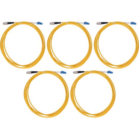 5Pcs Câble Extension Fibre Optique Internet Grade Transport Gaine LSZH Sans Halogène Faible Fumée Accessoires Électroniques (1/5)