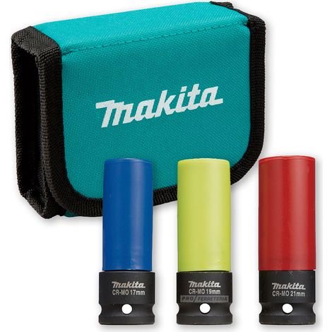 Makita Juego de llaves de vaso para coche 3 piezas 1/2" - E-12354 (1/10)