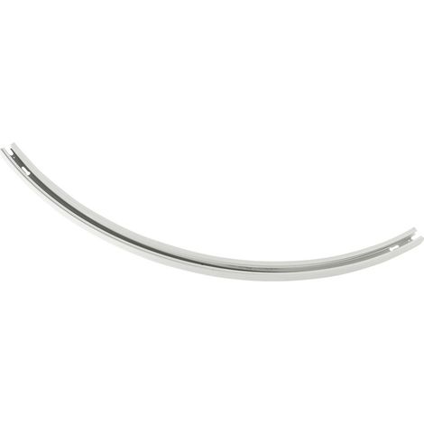 QAZQA Moderno Riel moderno blanco curvo 90° monofásico - Iconic Aluminio Otros Adecuado para LED Max. x Watt (1/2)
