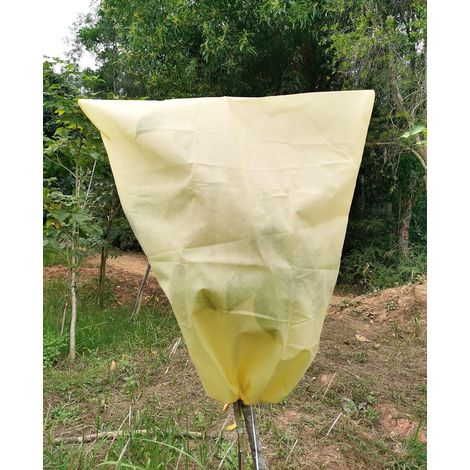CCYKXA Plant Wintering Cover, Plant Wintering Cover, 100  80cm Plant Protection, Winter Cover, Protective Cover for Plants, Reusable Wintering Cover (1/5)