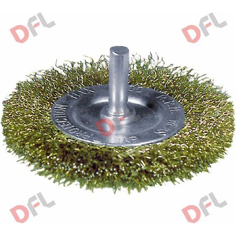 Brosse circulaire A tige Verto Ponceuse A fil d&39acier de 100 mm