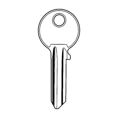 CHIAVE PIATTA CISA 01310.00 ORIGINALE - OTTONE NICHELATO CS206- 10 pezzi