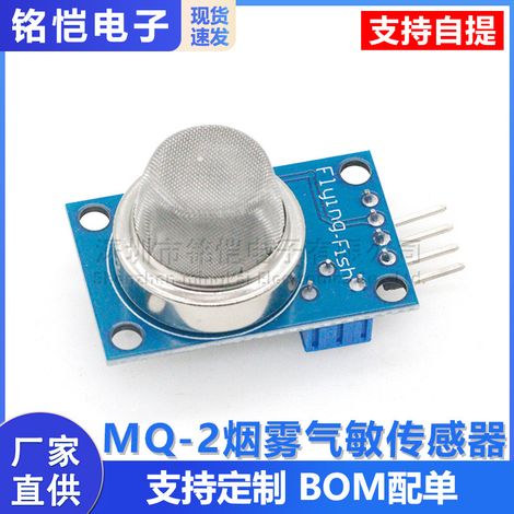 MQ-2 Smoke Gas Sensor Module, Methane Liquefied Gas Combustible Gas Detection and Sensing Module (1/5)
