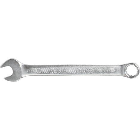 llave combinada fija-estrella. acero. boca abierta y anillo. 6mm - ratio (1/3)