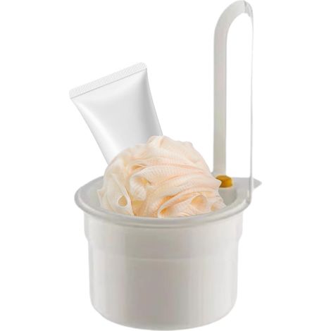 Passoire Suspendue De Robinet, Drainage Pour Évier Cuisine, Égouttoir Evier, Le Lavage Organisateur Dans L'évier La Cuisine White -'White'White'- (1/5)