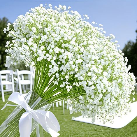 20 Bundles Breathable Artificial Flower Gypsophila for Home Decor (1/5)
