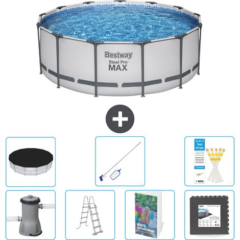 Bestway Steel Pro MAX Rund - 427x84 cm - 8-teilig S565