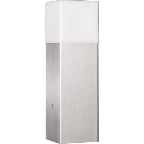 Luminaire extérieur LCD Edelstahl acier inoxydable argenté L 12 cm E27 IP44 réf. 030 (1/3)