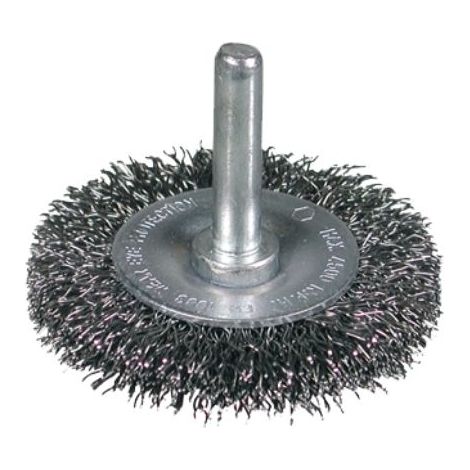 Brosse de roue ronde à fils ondulés 100 x 6mm - OSBORN - 7003600521