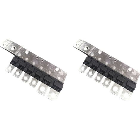 Ceci s'applique au fusible principal du moteur automobile 1K0937629A, un fusible multicanal adapté pour 1K0 937 629 A.