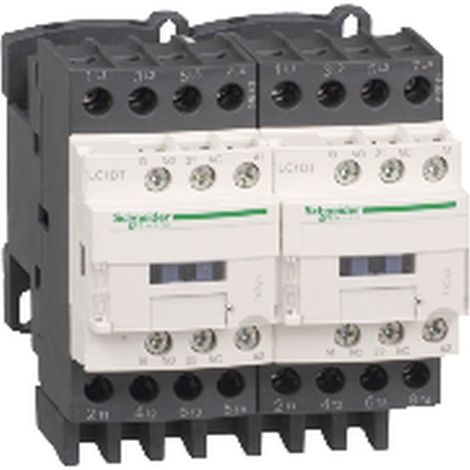 Contacteur inverseur TeSys LC2D 4P AC1 440V 32 A bobine 230 V CA - LC2DT32P7