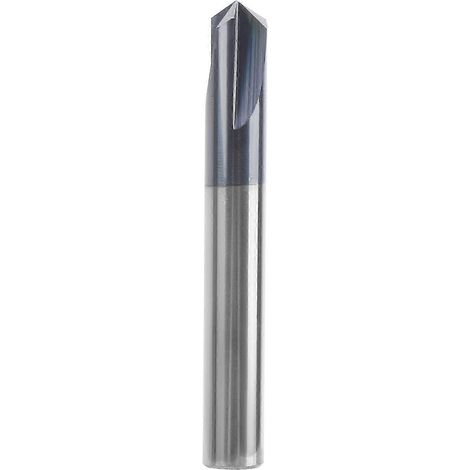 Foret à chanfreiner à 3 goujures en acier au tungstène 120, outil de chanfreinage CNC, diamètre 10 x 120 x 75 mm (1/5)