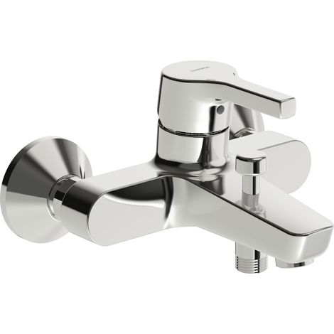 HANSA HANSAPALENO Mitigeur de bain et de douche, chromé,
