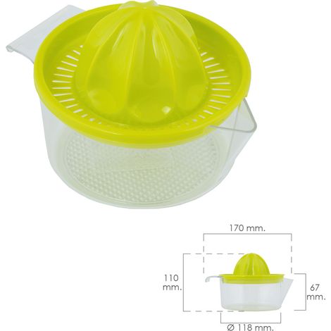 Spremifrutta Manuale Con Brocca In Plastica Ø 12 x 11 cm. (1/2)