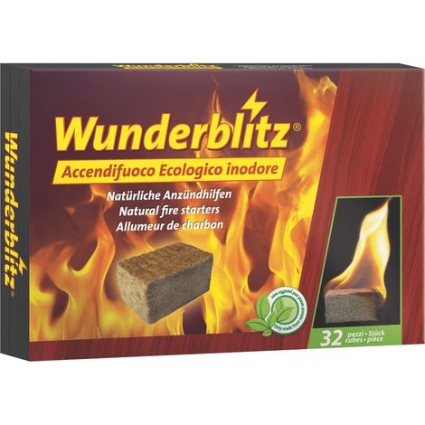 ACCENDIFUOCO ECOLOGICO  32 cubetti 24.00 pz