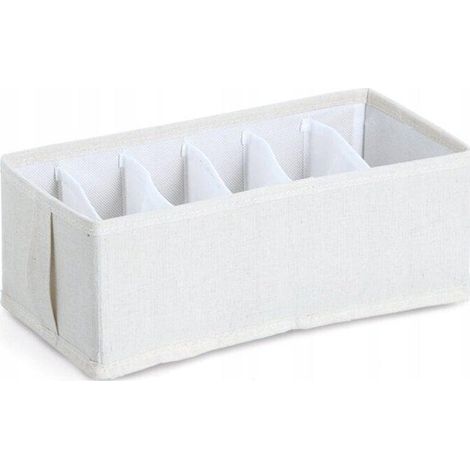 Zeller NOMAD organizer beige per biancheria intima e accessori (1/3)