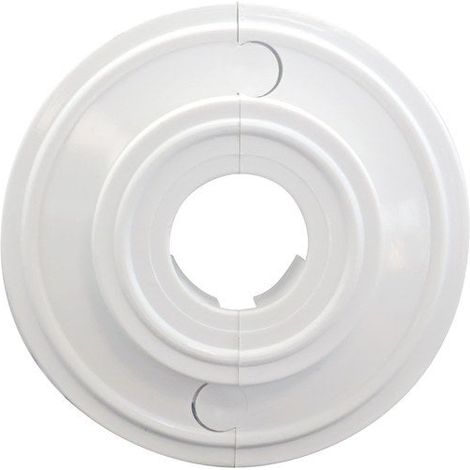 Weiße Abschlussrosette, Durchmesser 16 mm SOMATHERM FOR YOU