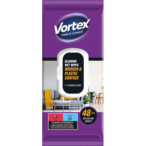 VORTEX MÖBEL Reinigungstücher 48 Stk Feuchttücher