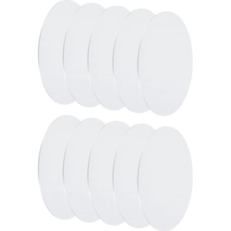 10 Pcs 4" (100mm) Aluminum Discs Round Aluminum Sheets (1/5)