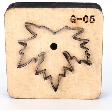 Découpe Cuir Gabarit Emporte-pièce Couteau Poinçon Moule DIY Outil Artisanal Modèle G-05 (1/5)