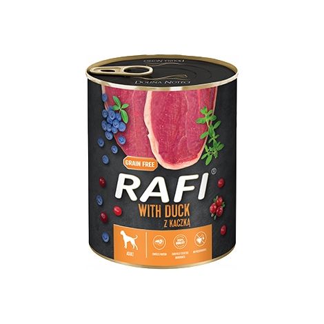 DOLINA NOTECI RAFI - Anatra 800g - Alimento per cani