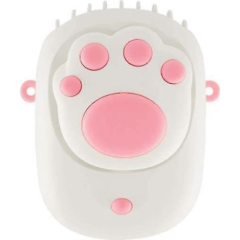 Ventilateur USB portable mains libres en forme de patte de chat (blanc) (1/5)