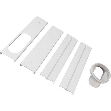 Kit de ventilation de fenêtre portable pour climatiseur, panneaux d'étanchéité en PVC réglables pour climatiseur horizontal et vertical (1/5)
