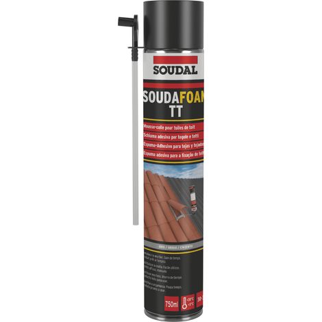 Soudal SCHIUMA POLIURETANICA PER TETTI MANUALE ml. 750 12.00 pz