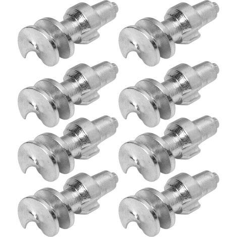 50 goujons de pneu filetés antidérapants en acier tungstène et aluminium pour voitures, camions et chariots élévateurs (1/5)