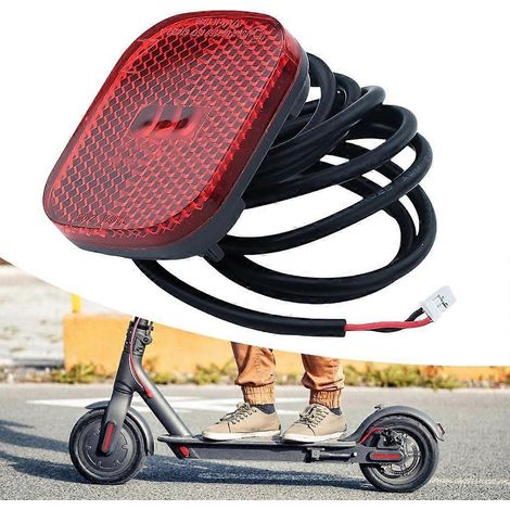 Feu arrière haute visibilité pour scooters, feu arrière LED ABS à faible consommation d'énergie (1/4)