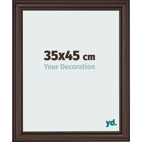 yd. - Cadre photo 35x45 - Chene Fonce - MDF - Lazio