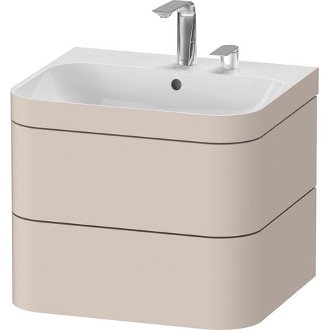 Duravit Happy D.2 Plus Set de encastre a pared, 575x490mm, 2