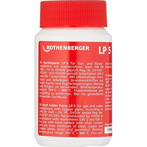 Rothenberger - Disossidante Per Saldature Forti Lp 5 (1/4)
