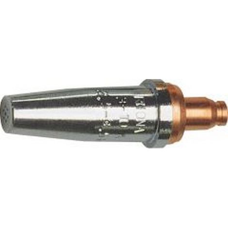 Buse d'oxycoupage en bloc AB, Capacité de coupe : 100-200 mm, Pression d'oxygène 5,0-6,0 bar, Pression de gaz combustible 0,8 bar