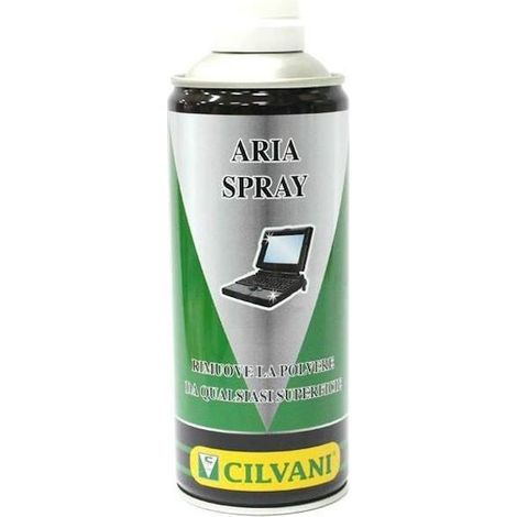 Bomboletta Spray Aria Compressa Ml 400 Pc Pulizia Tastiere Circuiti Elettrici