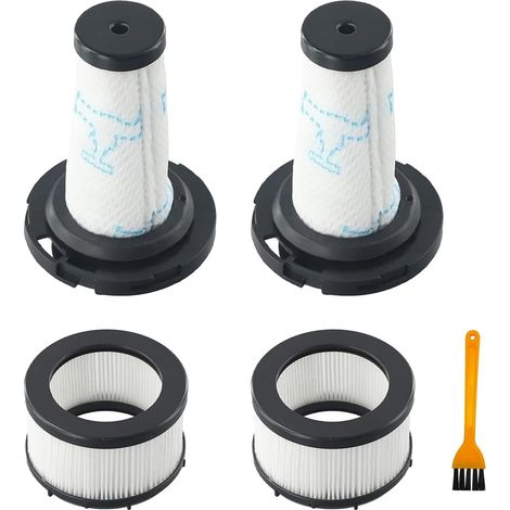 2 filtres pré-moteur + 2 filtres post-moteur pour Rowenta X-FORCE FLEX 9.60 RH20 RH203 (1/5)