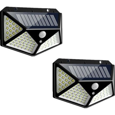100LED Solarleuchte IP65 Wasserdicht für den Außenbereich - 2er-Pack (1/5)
