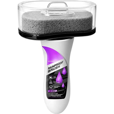 Nettoyant anti-traces d'huile pour vitres de voiture 100 ml Brosse nettoyante anti-pluie et anti-traces d'huile pour véhicules, camping-cars, SUV, berlines, camions, maisons, garages et ateliers (ext (1/5)