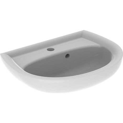 Lavabo destro NOVA 500x380mm con foro rubinetto con troppopieno we