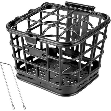 Panier avant de vélo avec couvercle pour vélos électriques