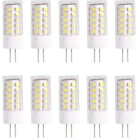 G4 LED-Lampenperlen – Keramiksockel – 220 V – 3 W oder 5 W – 33 LEDs / 51 LEDs – Kaltweiß oder Warmweiß – 360°-Abstrahlwinkel – 30.000 Stunden Lebensdauer – 1 Stück (1/5)