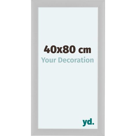 yd. - Cadre photo 40x80 - Blanc Mat - MDF - Como (1/5)