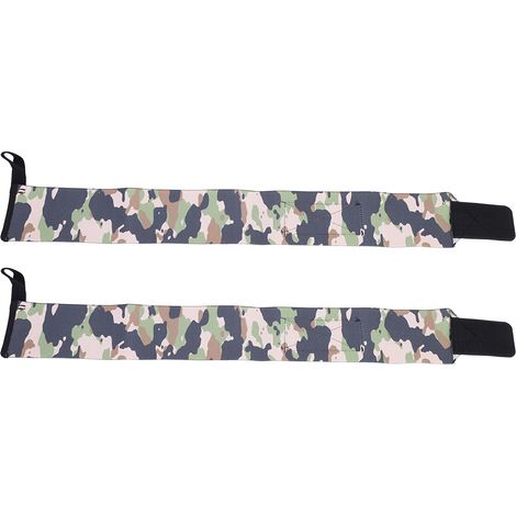 Sangles De Poignet En Nylon - Support De Poignet Réglable Pour Musculation Et Gymnase - 63cm - 1 Paire (1/5)