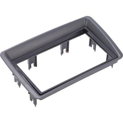 2DIN Autoradio-Einbaurahmen, Mittelkonsole, Armaturenbrett-Montagehalterung für FIAT Panda 2003-2012 (1/5)