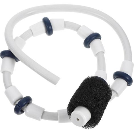 Tuyau de rechange durable pour nettoyeur de piscine automatique, idéal pour les coins et les interstices. Compatible avec les machines de nettoyage de piscine. (1/5)