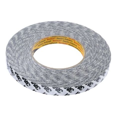 Ruban papier double face Translucide 3M 9086, 15mm x 50m x 0.19mm 16 N/cm ( Prix pour 1 )
