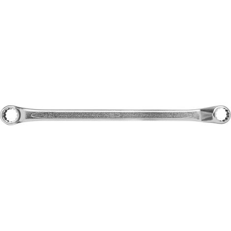 Llave de anillo acodada de 8 x 9 mm