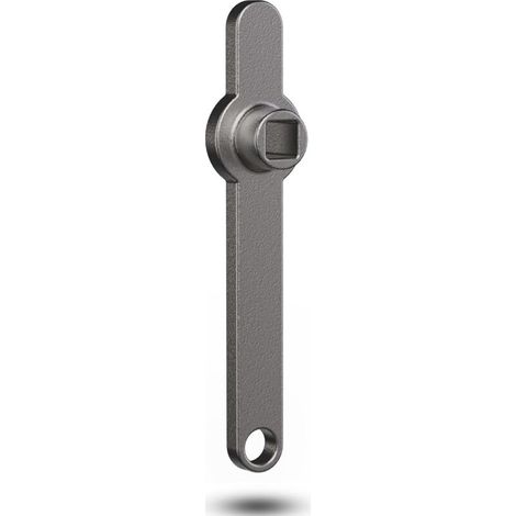 Entlüftungsschlüssel, Heizungsentlüftungsschlüssel, stabil und robust, spart/reduziert Heizkosten, universell für alle 5-mm-Heizkörper, aus hochwertigem Edelstahl