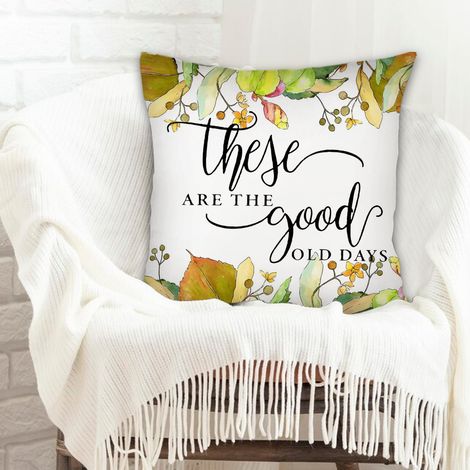 Housses de coussin décoratives maison douce confortable pour fête de Pâques (1/5)